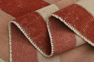 Retro Handwoven Vintage Area Rug - Thumbnail