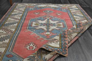 Pink Vintage Area Rug - Thumbnail