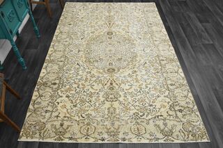 Handmade Vintage Area Rug - Thumbnail