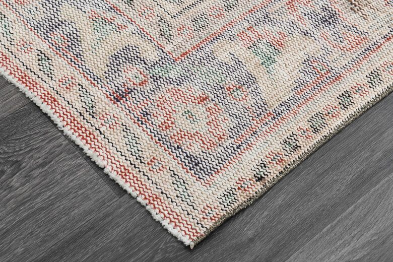 Red Vintage Area Rug