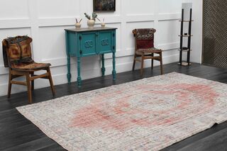 Red Vintage Area Rug - Thumbnail