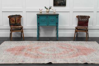 Red Vintage Area Rug - Thumbnail