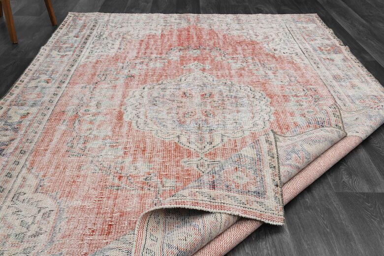 Red Vintage Area Rug