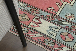 Handmade Vintage Area Rug - Thumbnail