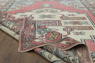 Handmade Vintage Area Rug - Thumbnail