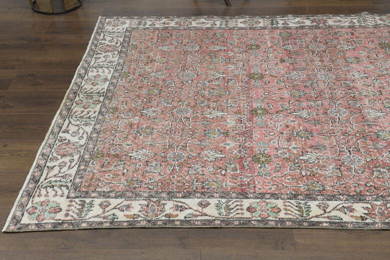 Handmade Vintage Large Area Rug