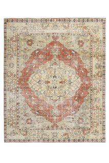 Distressed Orange Beige Rug - Thumbnail