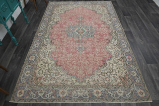 Red Handmade Area Rug - Thumbnail