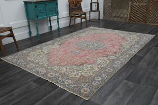 Red Handmade Area Rug - Thumbnail