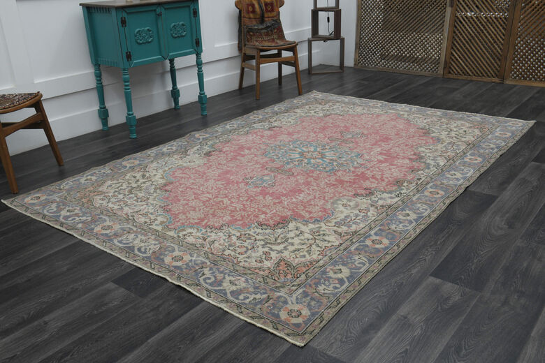 Red Handmade Area Rug