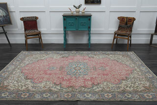 Red Handmade Area Rug - Thumbnail