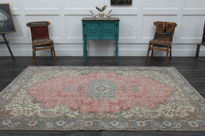 Red Handmade Area Rug