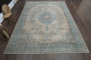 Handmade Vintage Area Rug - Thumbnail