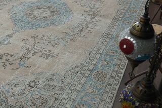 Handmade Vintage Area Rug - Thumbnail