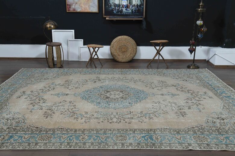 Handmade Vintage Area Rug