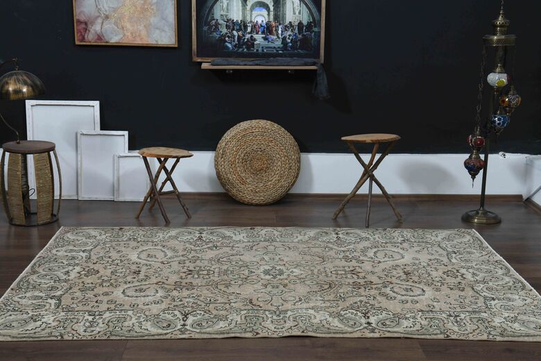 Handmade Vintage Area Rug