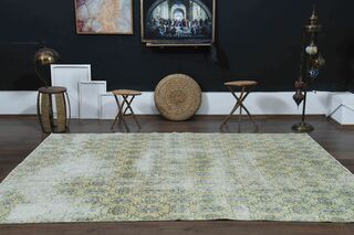 Damask Vintage Area Rug - Thumbnail