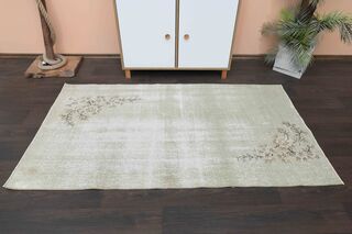 Handmade Vintage Area Rug - Thumbnail