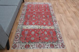 Scarlett Floral Vintage Area Rug - Thumbnail