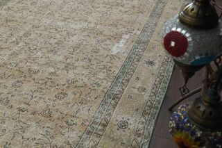 Oushak Floral Vintage Rug - Thumbnail