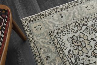 Faded Orange Green Area Rug - Thumbnail