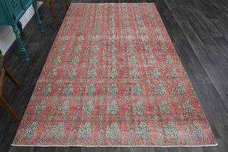 Red Vintage Area Rug - Thumbnail