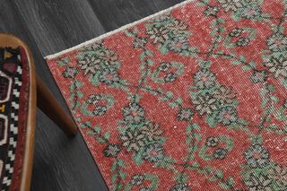 Red Vintage Area Rug - Thumbnail