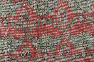 Red Vintage Area Rug - Thumbnail