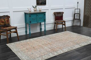 Handmade Vintage Area Rug - Thumbnail