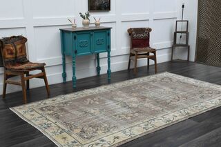 Brown Vintage Area Rug - Thumbnail