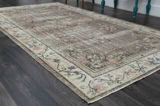 Brown Vintage Area Rug - Thumbnail