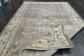 Brown Vintage Area Rug - Thumbnail