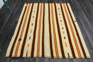 Striped Vintage Kilim - Thumbnail