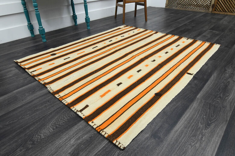 Striped Vintage Kilim