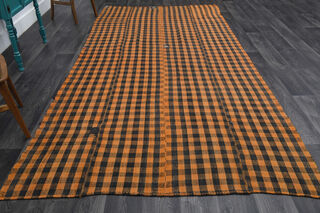 Checkered Design Kilim - Thumbnail