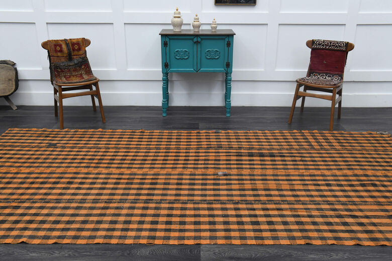 Checkered Design Kilim