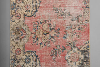 Pink Vintage Runner Rug - Thumbnail