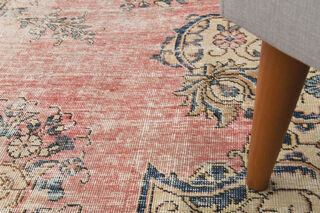 Pink Vintage Runner Rug - Thumbnail