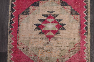 1970s - Hot Pink Runner Rug - Thumbnail