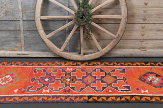 Vintage Kilim Runner Rug - Thumbnail