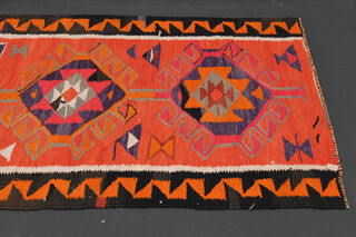 Vintage Kilim Runner Rug - Thumbnail