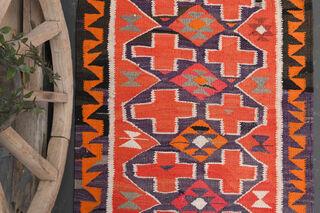 Vintage Kilim Runner Rug - Thumbnail