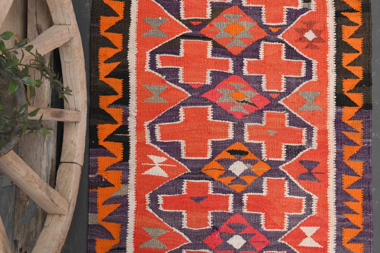 Vintage Kilim Runner Rug