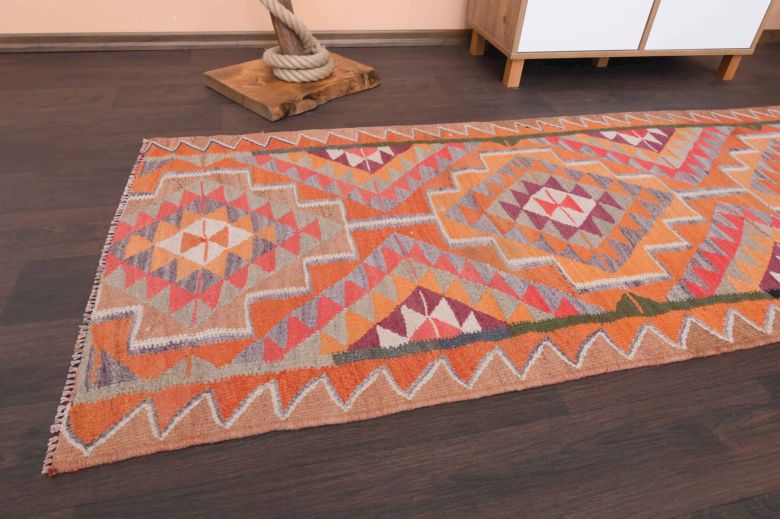 Flatweave Wool Runner Rug