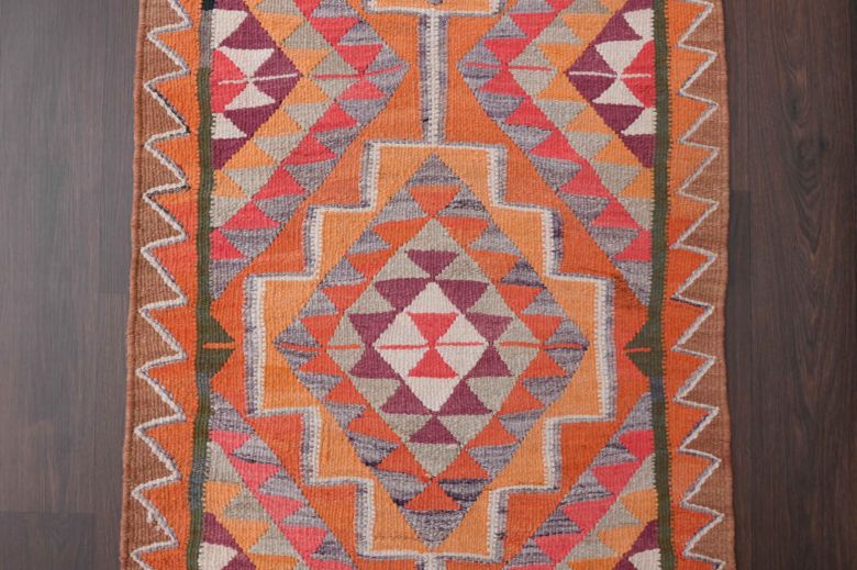 Flatweave Wool Runner Rug