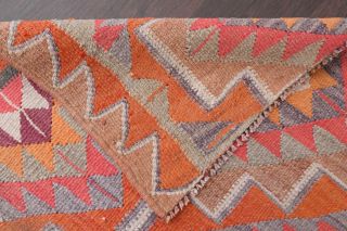 Flatweave Wool Runner Rug - Thumbnail