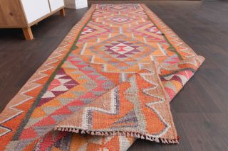 Flatweave Wool Runner Rug - Thumbnail