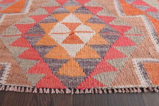 Flatweave Wool Runner Rug - Thumbnail