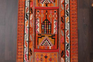 Vintage Kilim Runner Rug - Thumbnail