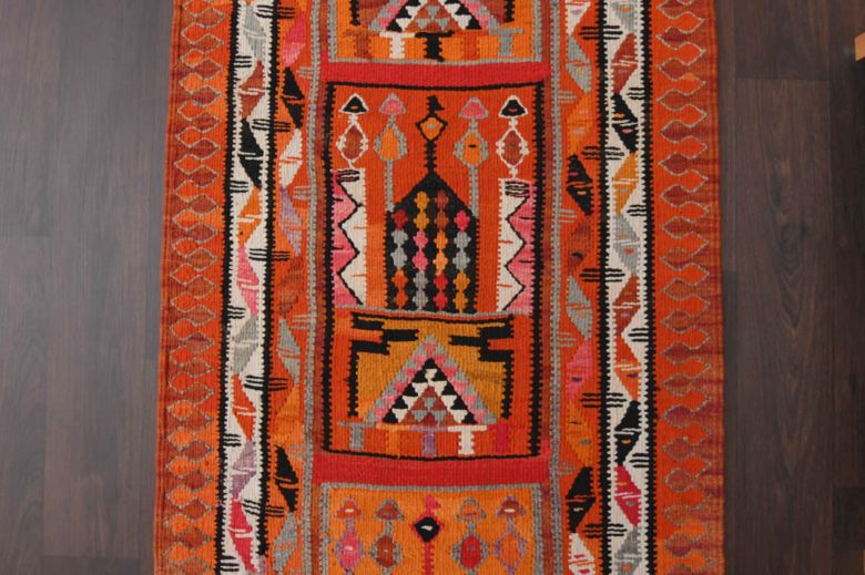 Vintage Kilim Runner Rug